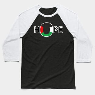 Hope For Freedom Of Palestine - Palestinian Flag For Protest Baseball T-Shirt